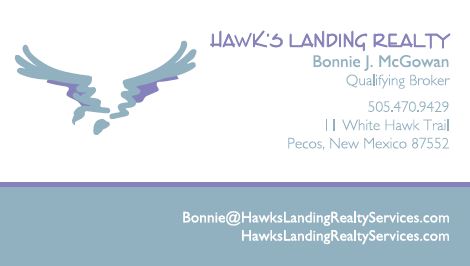 Bonnie McGowan Hawk's Landing Realty, 505-470-9429